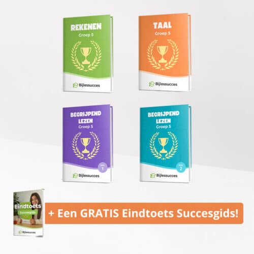 Groep 5 - Totaal pakket - Rekenen, Taal en Begrijpend lezen deel 1 & deel 2